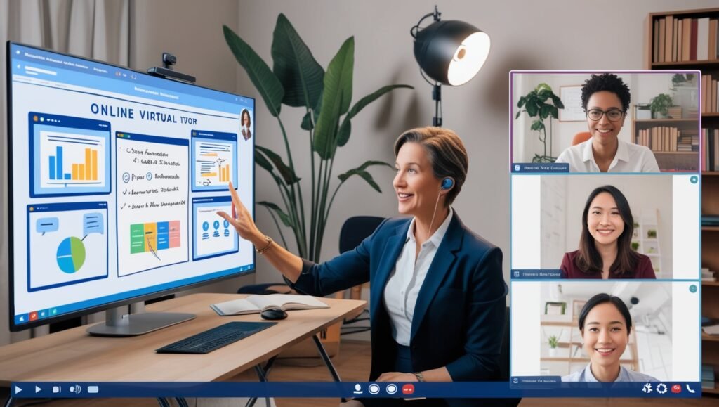 Online teaching and course creation