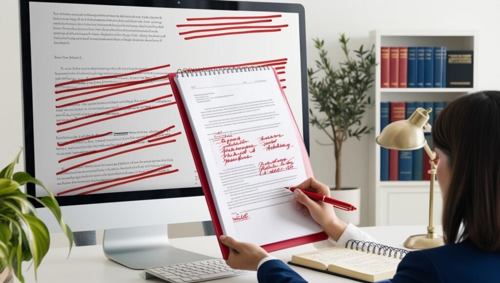 Editing and Proofreading services