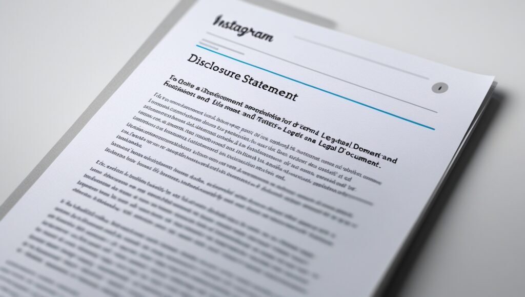 Instagram Business Account Legal Tip